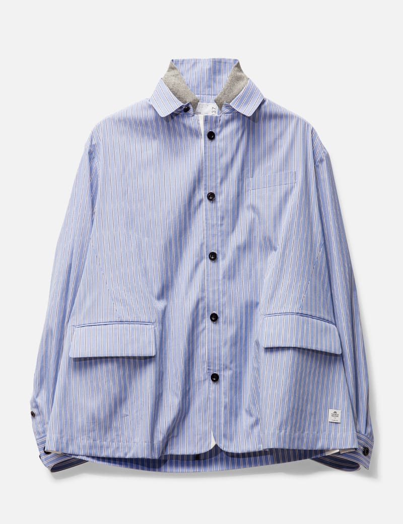 Sacai - Thomas Mason Cotton Poplin Jacket | HBX
