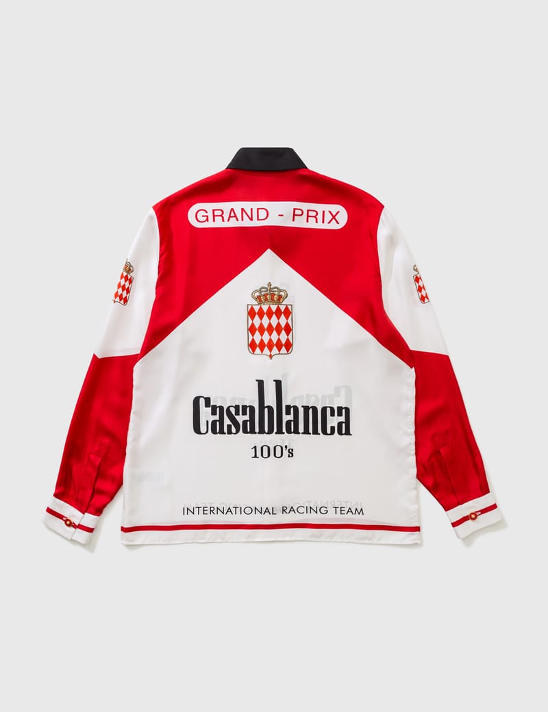 Casablanca - カサブランカ100's シルク ツイル シャツ | HBX