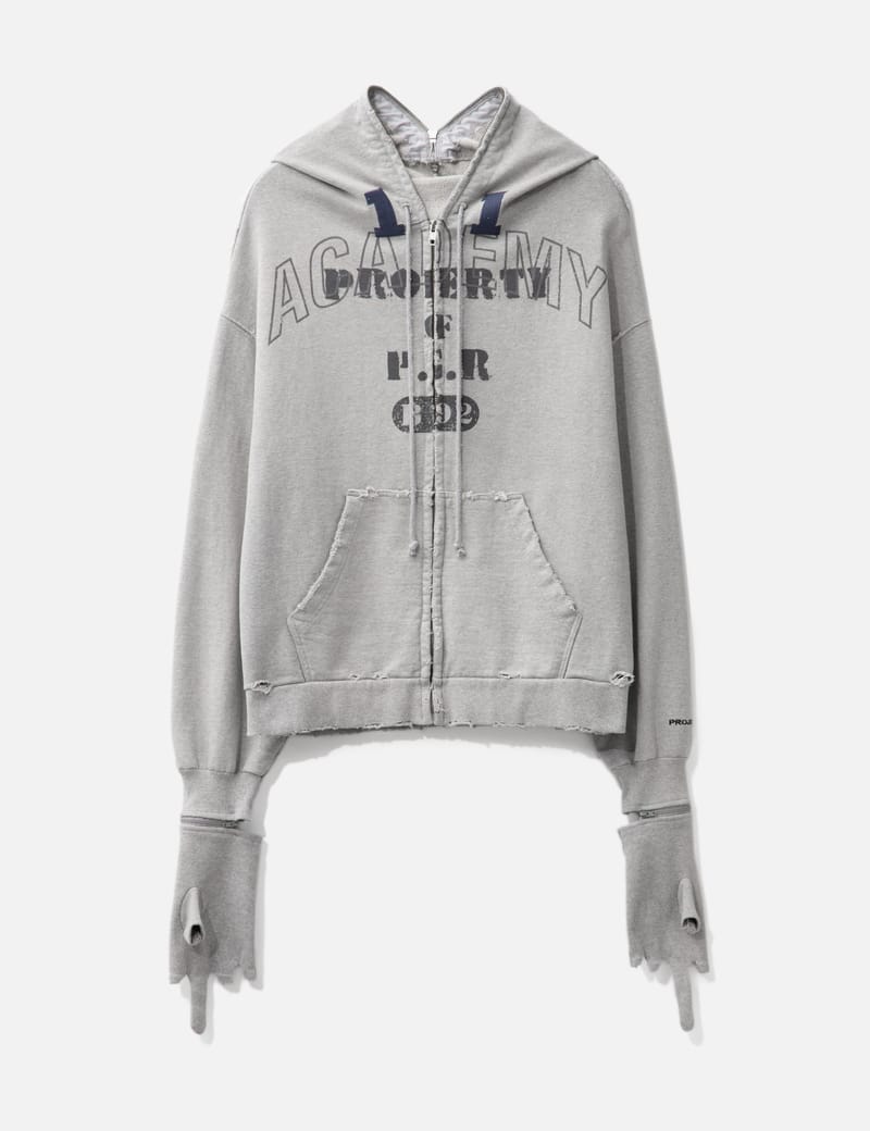 PROJECT G/R - ZYGON ZIP HOODIE | HBX