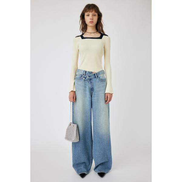 CROSS WAIST WIDE STRAIGHT | マウジー(MOUSSY) | マルイウェブチャネル