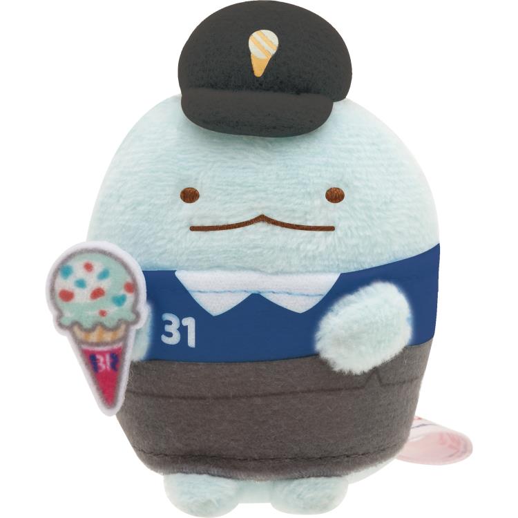 すみっコぐらし×31アイスクリーム てのりぬいぐるみ(とかげ