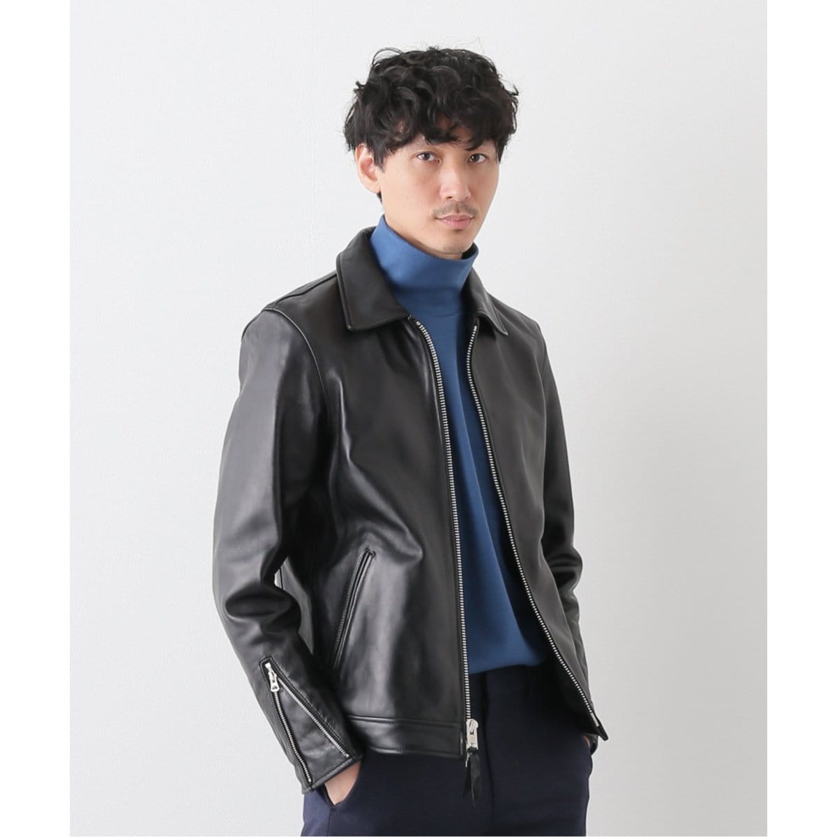 SCHOTT / ショット】 ラムレザーシングルライダース | エディフィス