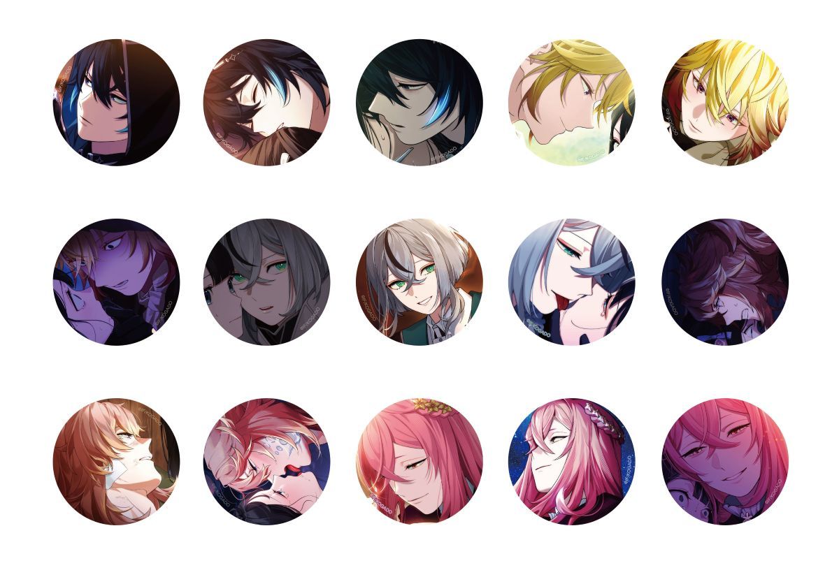 OVER REQUIEMZ】缶バッジ(ランダム全15種) | オトメイト(Otomate