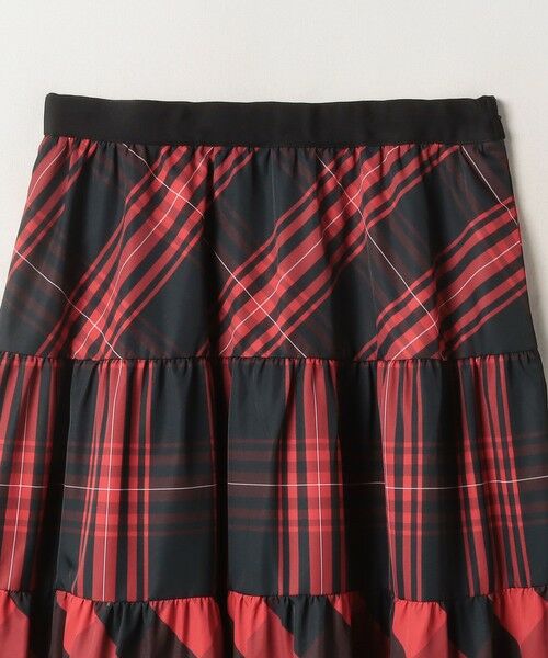 セール】 【LOULOU WILLOUGHBY】MIXパターンチェックティアード