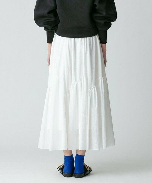 ◇バイヤス切替ギャザースカート （ロング・マキシ丈スカート