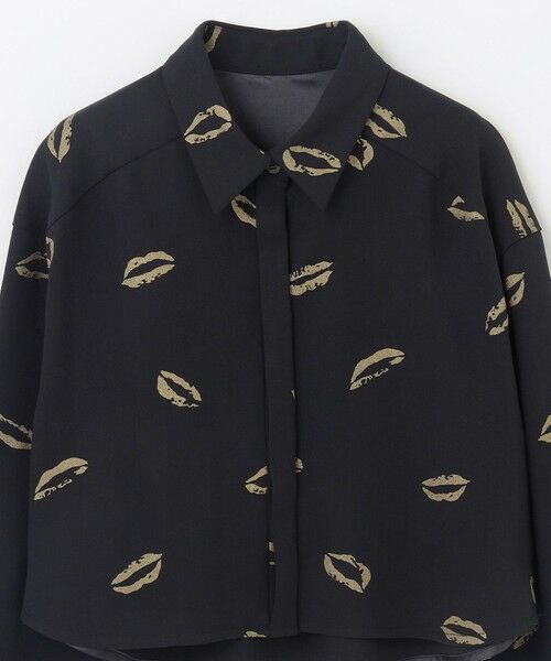 セール】 リップモチーフショートシャツ （シャツ・ブラウス）｜GRACE