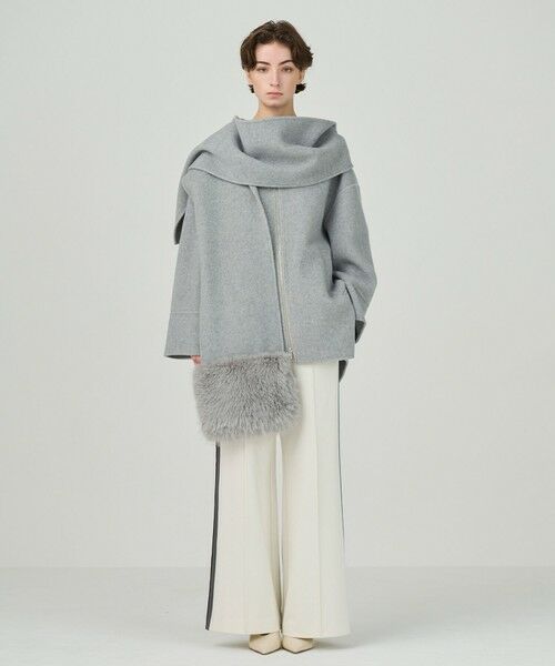 セール】 フードストールリバーコート （ポンチョ）｜GRACE