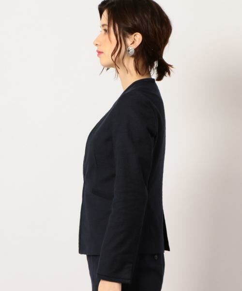 スラブ]◇D セットアップ ノーラペルジャケット （テーラード