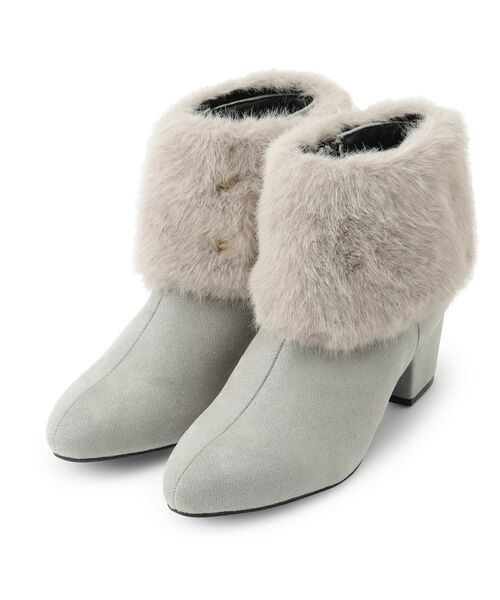セール】 2WAYファーショートブーツ （ブーツ（ショート丈