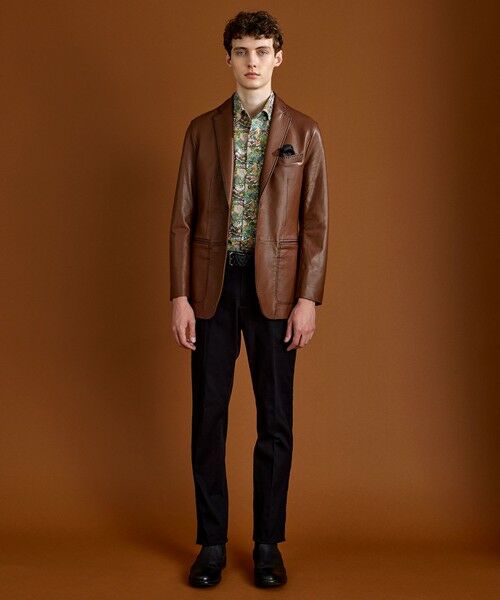 セール】 【キングサイズ】 ベジタブルラムレザーレザージャケット