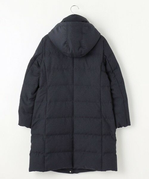 セール】 千鳥&グレンチェック ロング ダウン コート （ダウン