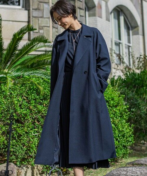 セール】 防シワスプリングコート≪速乾/紫外線防止/洗える