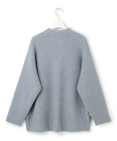 見上愛さん着用】ラクーンブレンドダブルフェイス ニット アウター