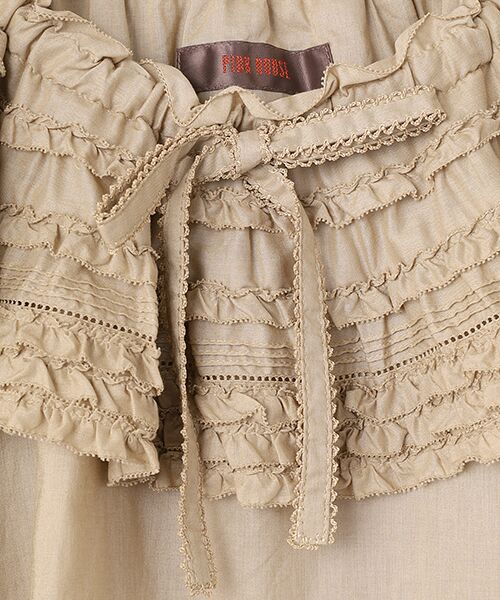 フリル襟付きブラウス （シャツ・ブラウス）｜PINK HOUSE / ピンク