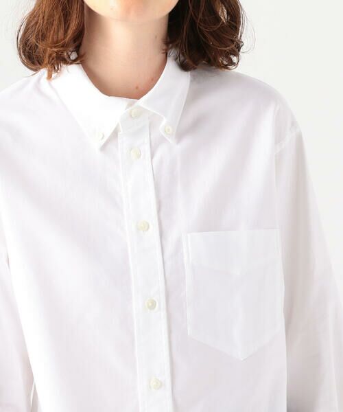 セール】 ファインコットンオックスフォード クロップドシャツ