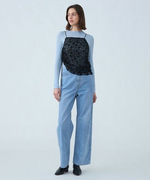 セール】 メッシュエンブロイダリー キャミソール （キャミソール