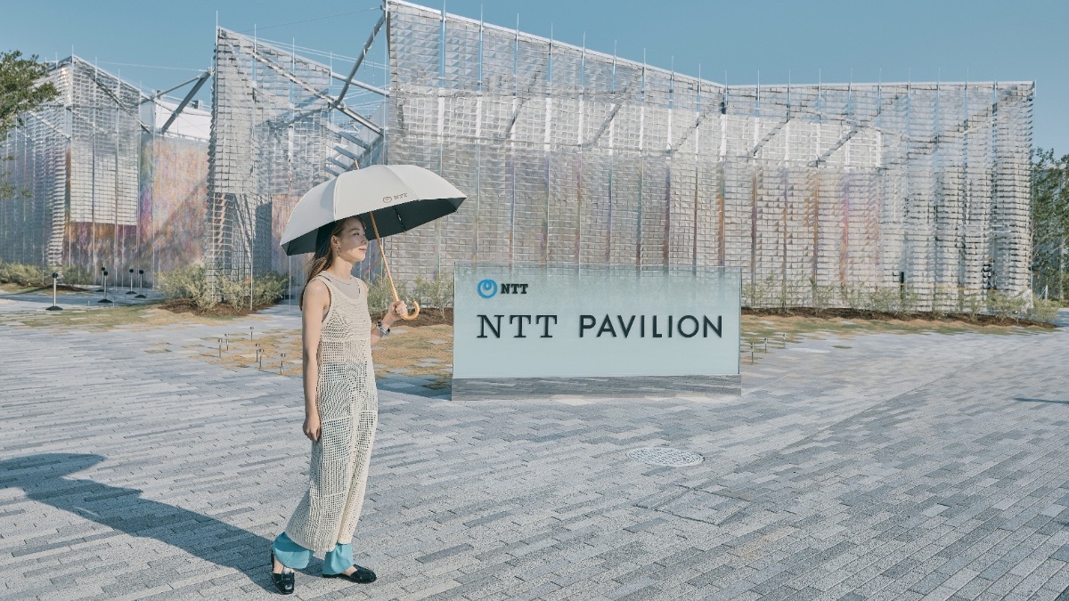 大阪万博・NTTパビリオンで完全遮光日傘『untule』無料貸出 | TABI LABO