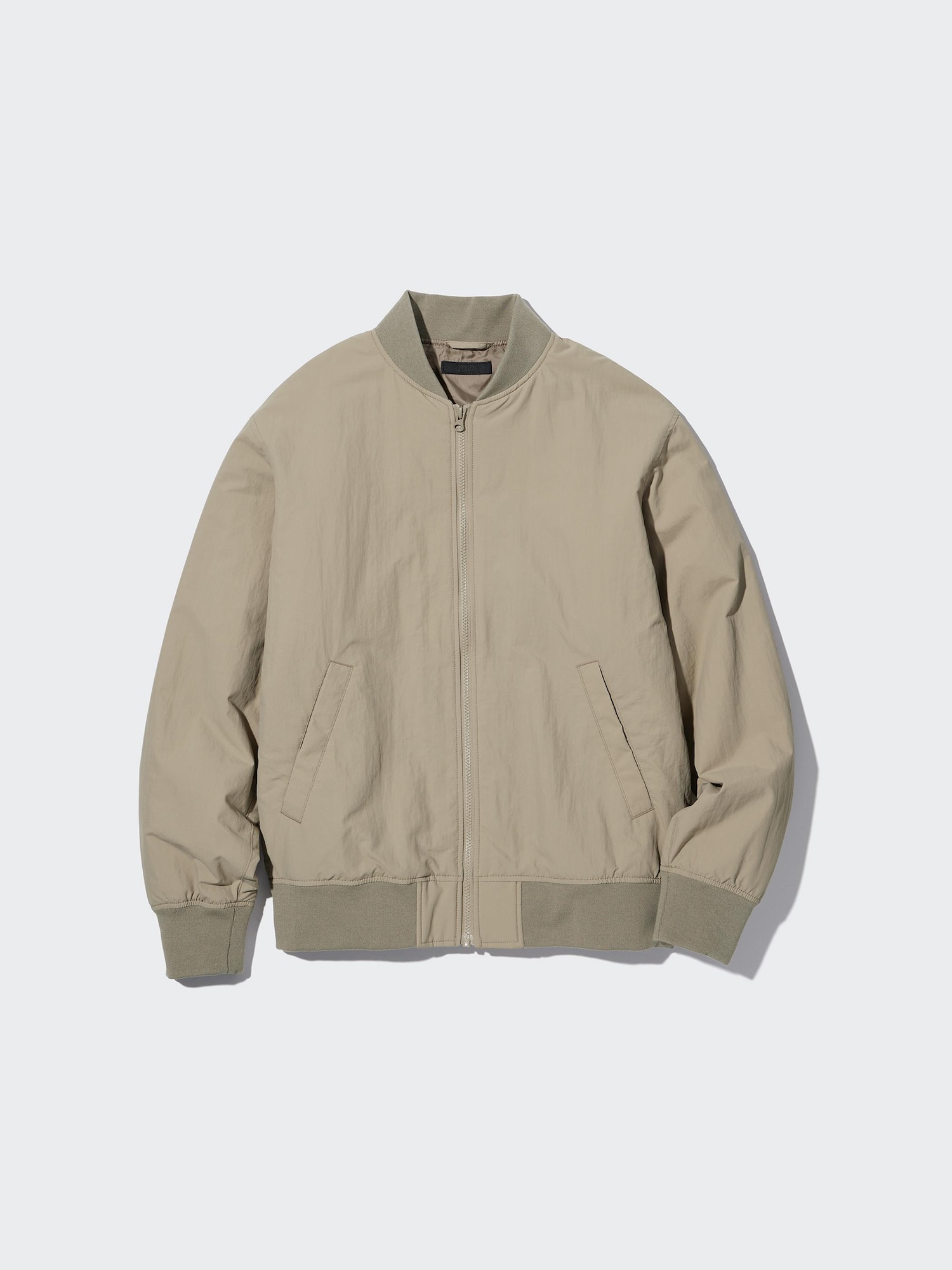 ユニクロ公式 | パフテックリブブルゾン（ヒートテックウォームパデッド）