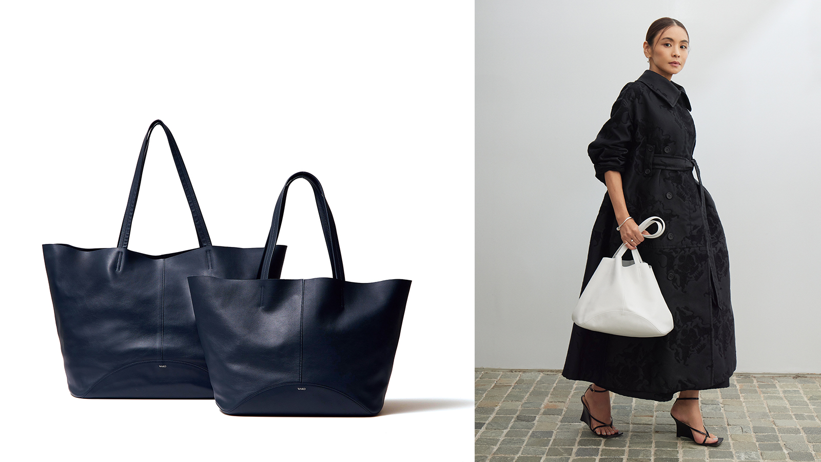 滝沢眞規子さんと一緒に知る、モダン【銀座 和光のバッグ】 | VERY NaVY