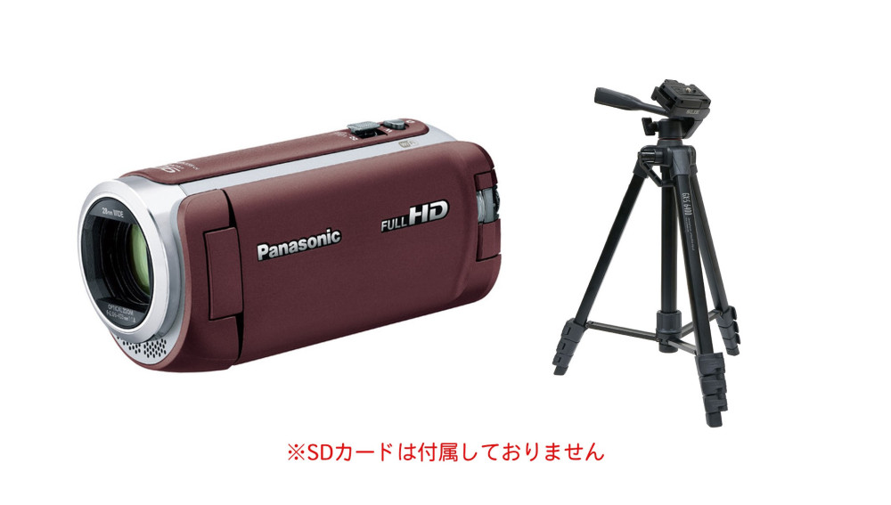 HC-WZ590M フルハイビジョン/ハンディカム 三脚セット - ビデオカメラ