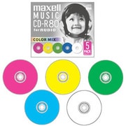 ヨドバシ.com - マクセル Maxell 音楽用CD-R 80分 10枚 カラーミックス