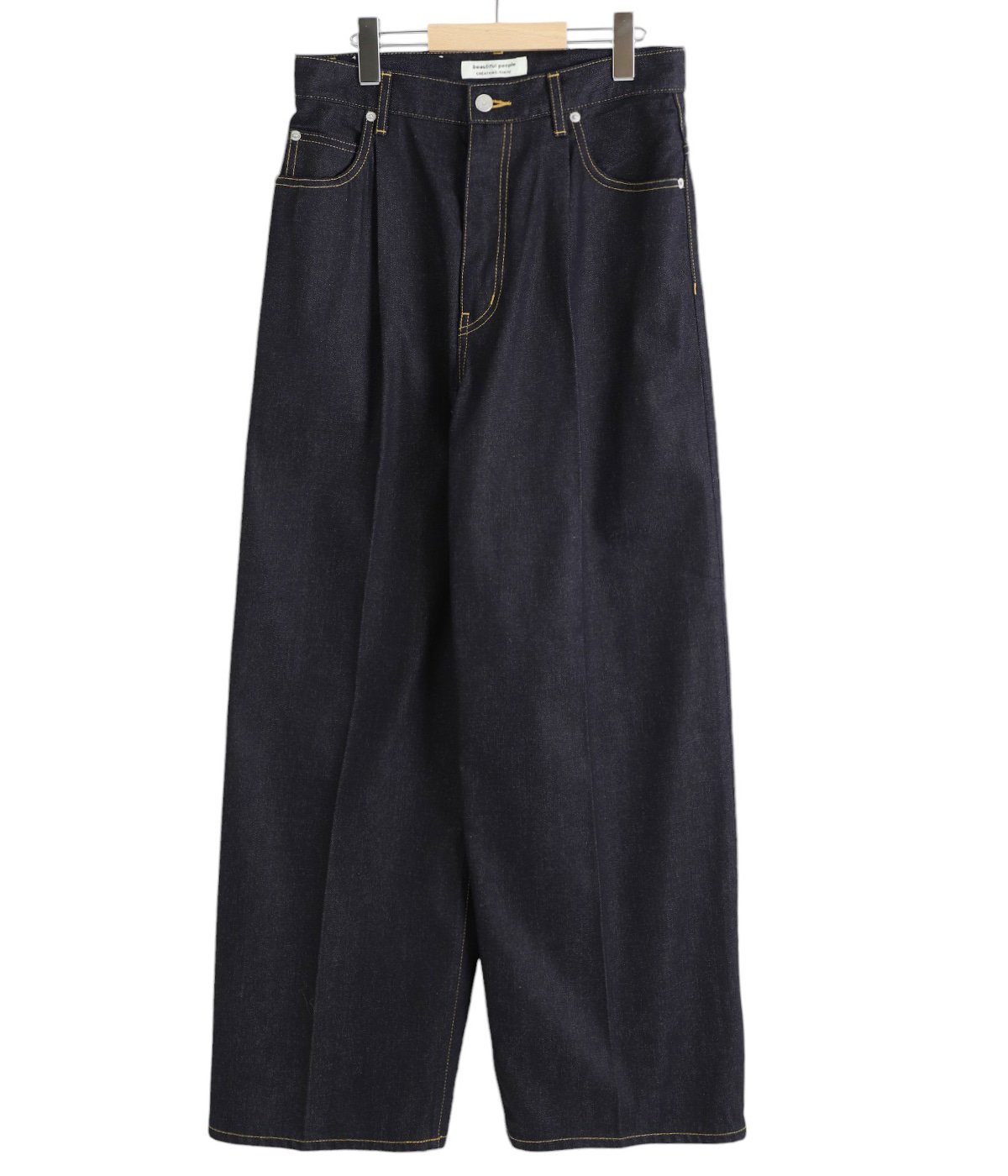 レディース】selvedge denim trousers fit | beautiful people