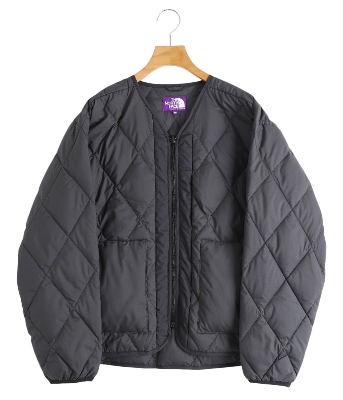 PERTEX QUANTUM PLAS Field Down Cardigan | THE NORTH FACE PURPLE