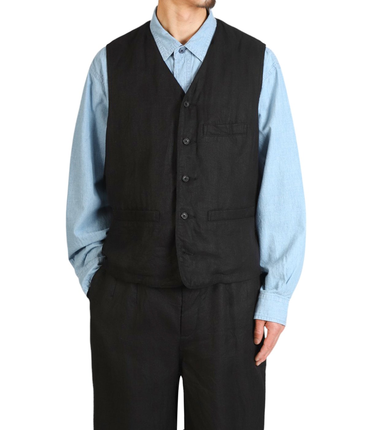 LINEN CLASSIC VEST | PORTER CLASSIC(ポータークラシック) / トップス