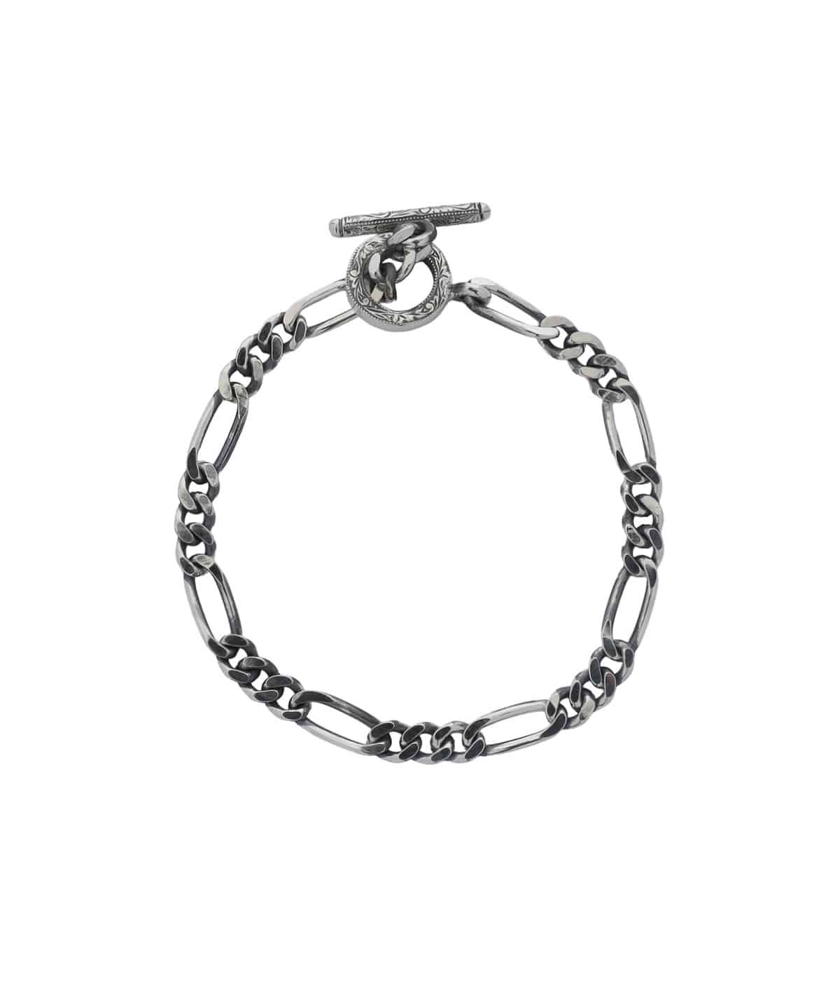 Figaro Wide Chain Bracelet | ANTIDOTE BUYERS CLUB(アンチドート