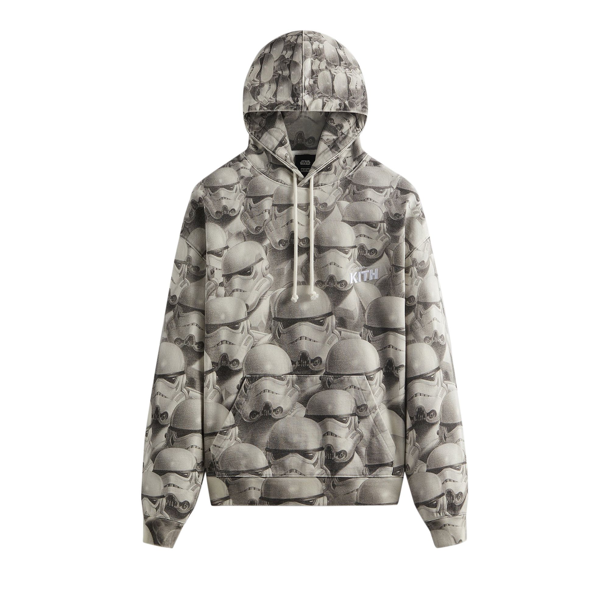 Buy Kith x Star Wars Stormtrooper Vintage Hoodie 'Waffle