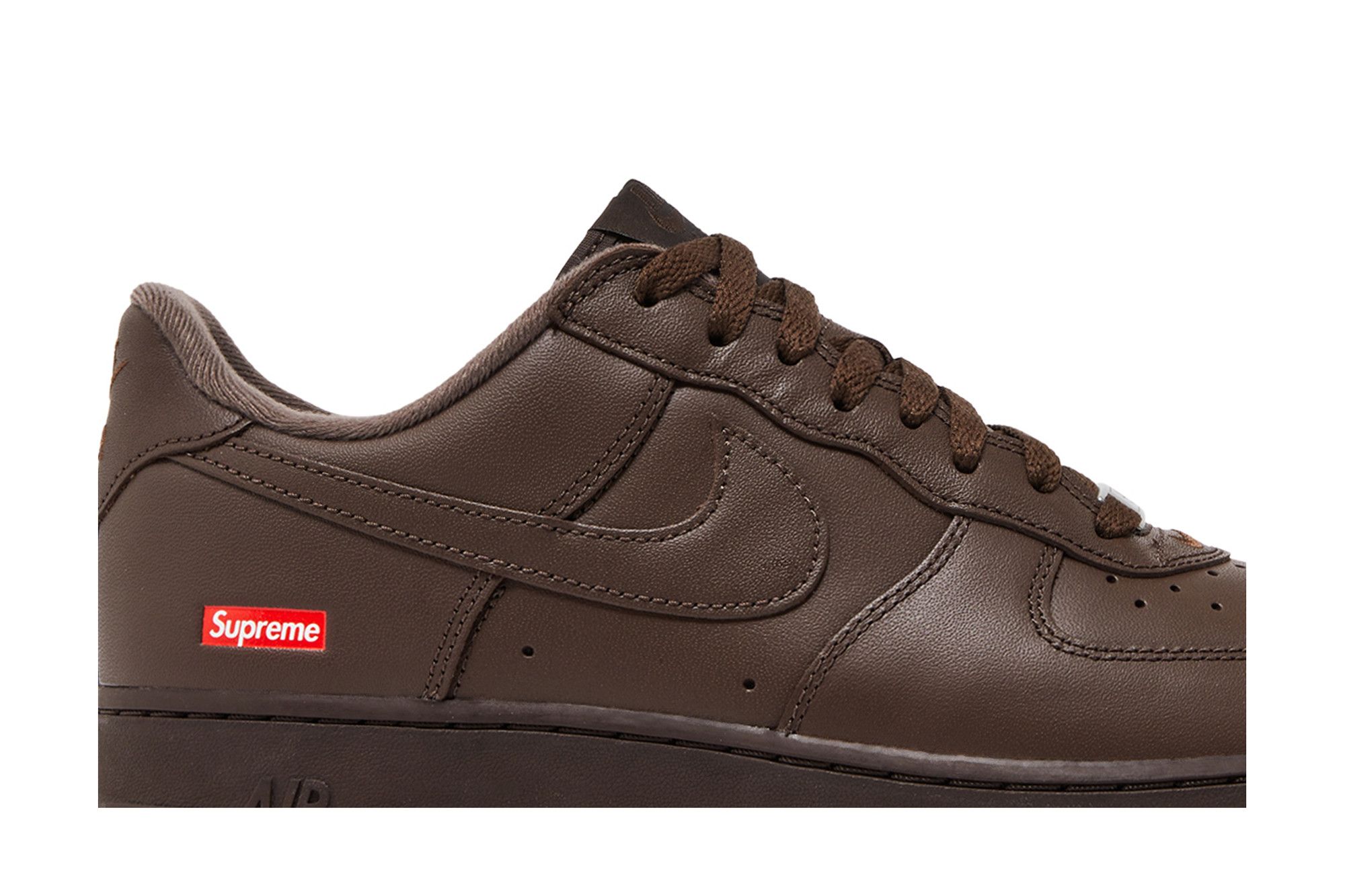 Buy Nike Supreme x Air Force 1 Low 'Box Logo - Baroque Brown