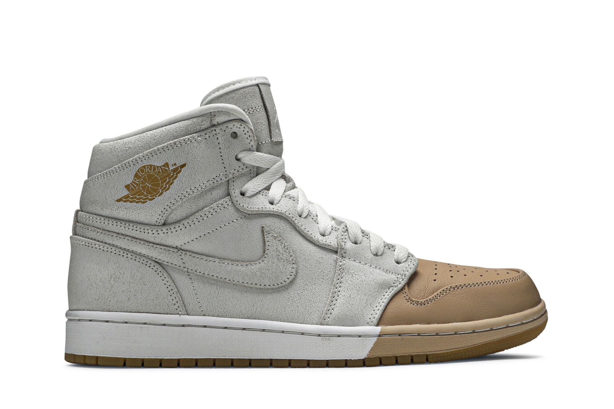 Buy Wmns Air Jordan 1 Retro High Premium 'Dipped Toe - White