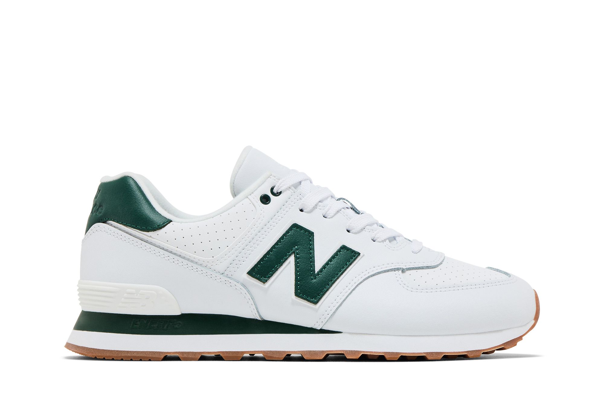 Buy New Balance 574 'White Green' - U574FNS | GOAT