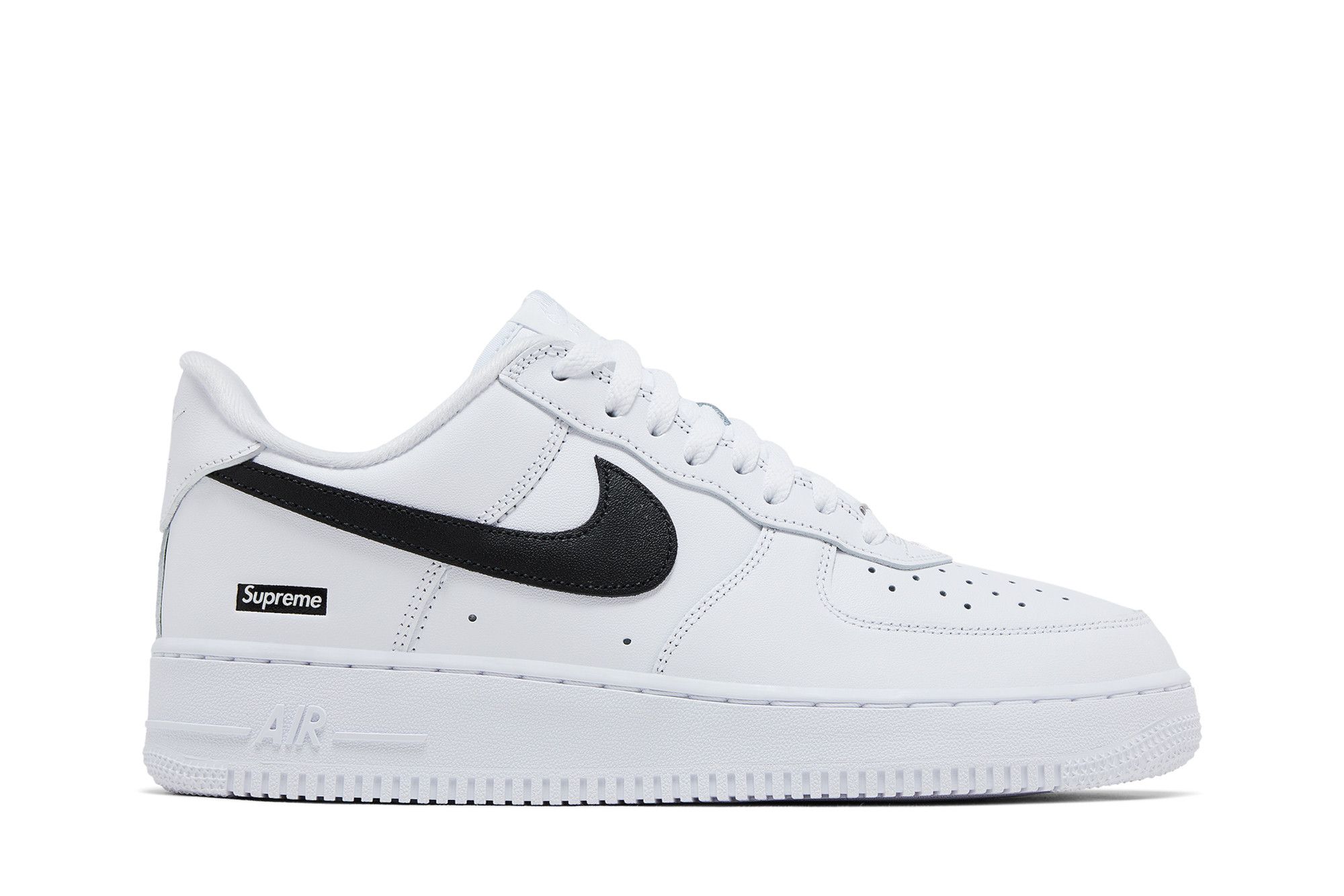 Buy Supreme x Nike Air Force 1 Low 'Box Logo - White Black