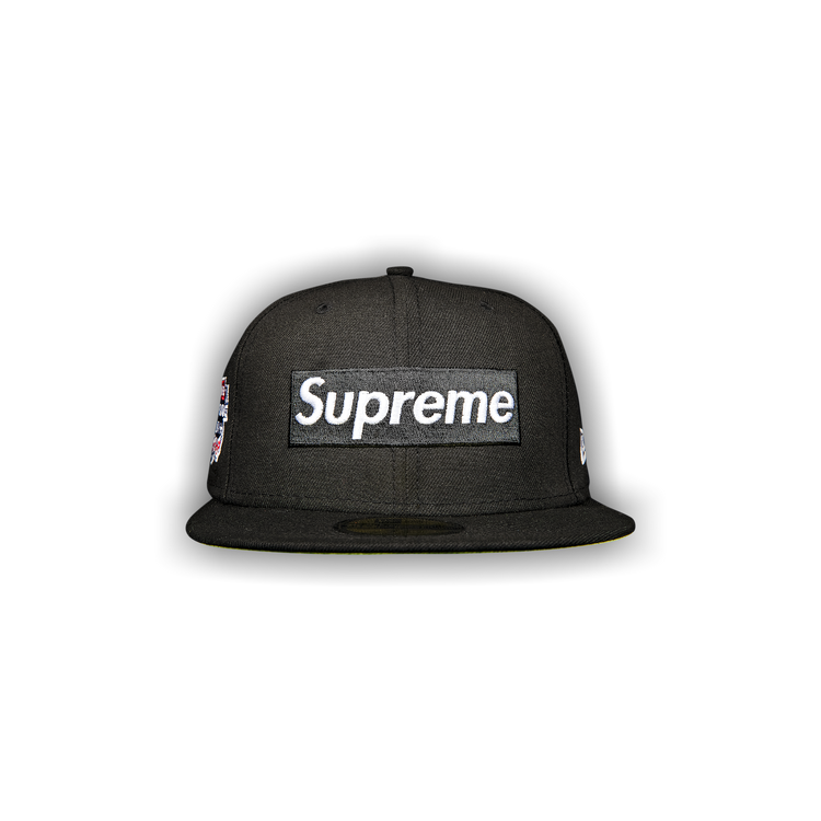 Buy Supreme No Comp Box Logo New Era 'Black' - FW21H67 BLACK | GOAT
