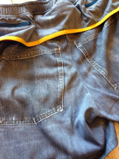 MMA Denim Run Pants 70 - SKY newtype shop
