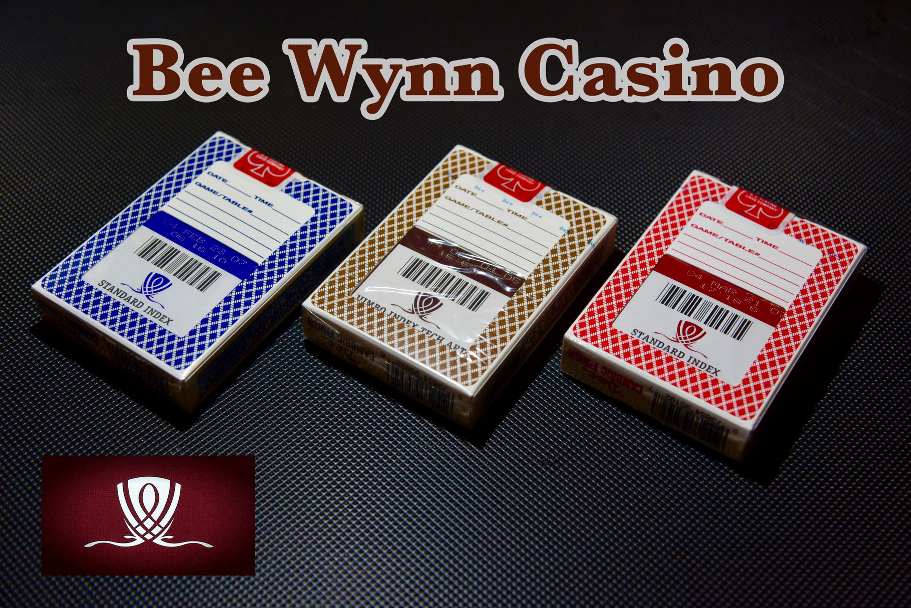 Bee Wynn Playing Cards (Brown, Red, Blue) / ウィン・デック