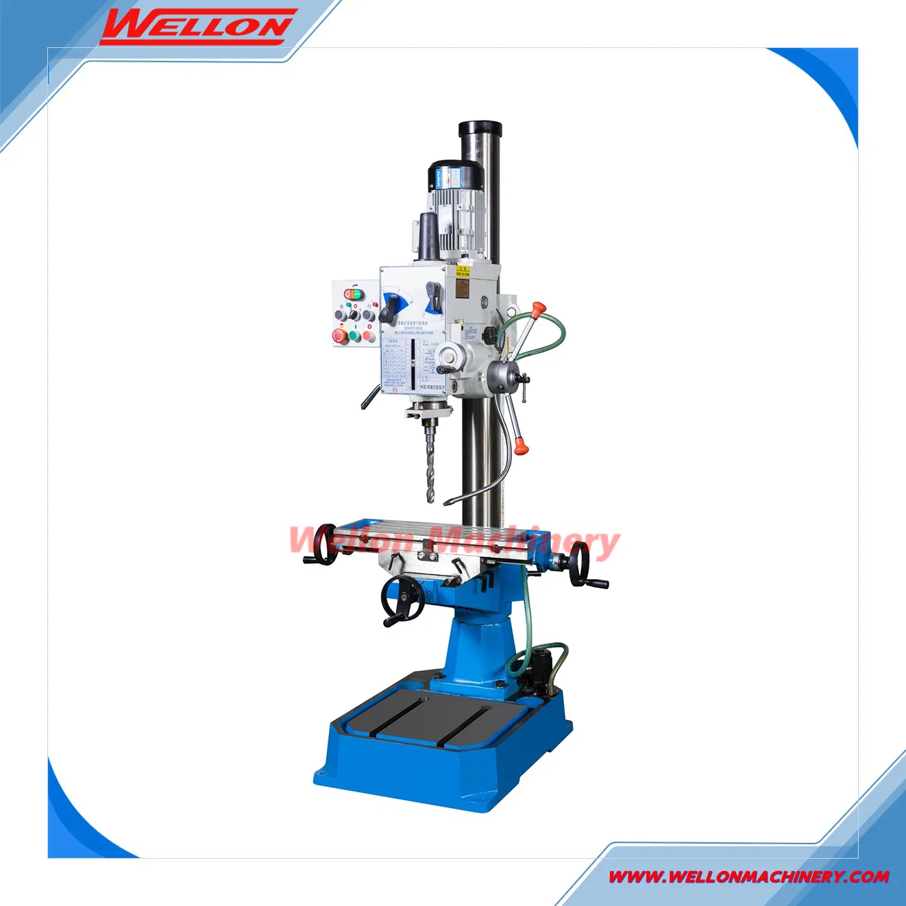 Vertical Drilling Milling Machine with Cross Table (ZX-40BHC