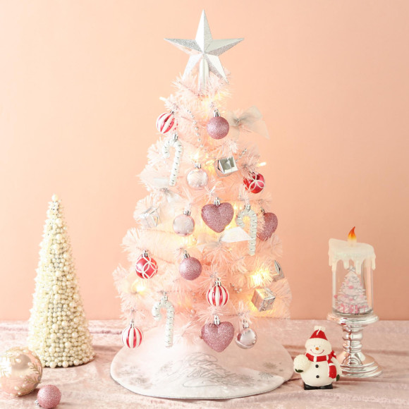クリスマスツリー スターターセット 60cm ピンク │ 浦和PARCO-パルコ-