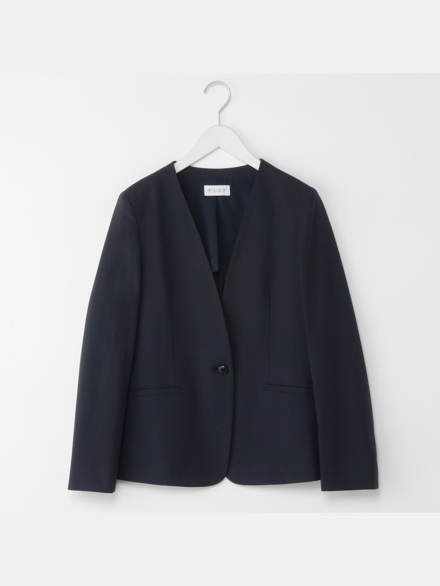 PLST(プラステ)公式 | リネンブレンドカラーレスジャケット
