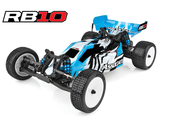 アソシエイテッド】AS90031 RB10 RTR 2WDバギー・ブルー【工場組立完成