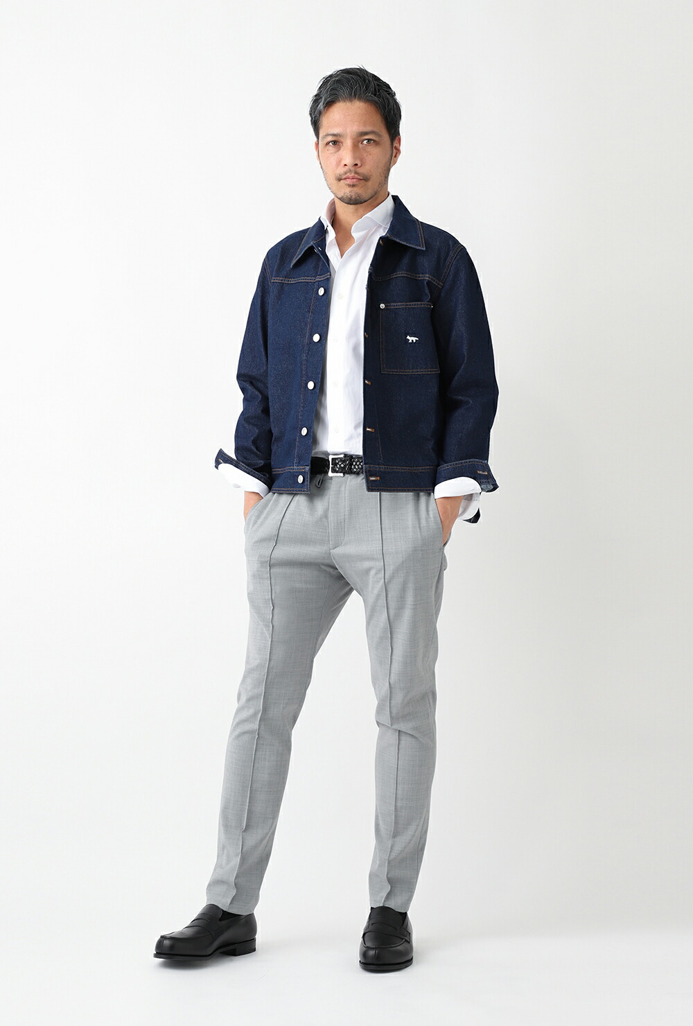 J&M DAVIDSON ジェイ&エム デヴィッドソン ベルト/編み込みベルト/BENT