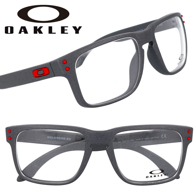 楽天市場】メガネ オークリー OAKLEY ox 8156-0954 HOLBRK RX