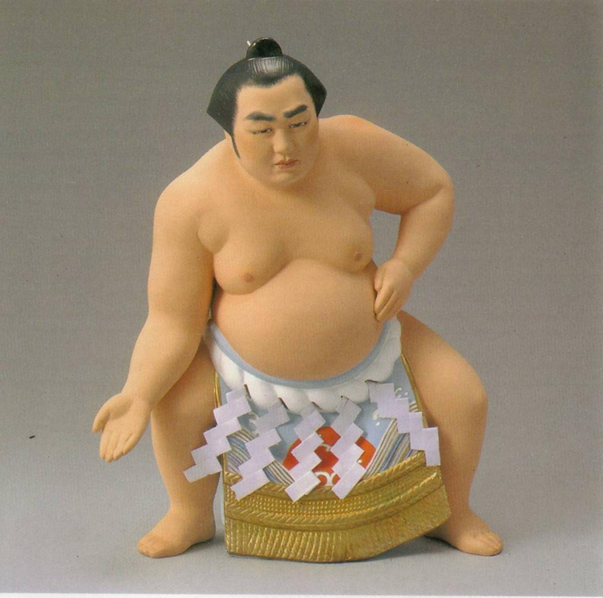 土俵入り（大）【博多人形】|パーティグッズやクラッカー、こけし