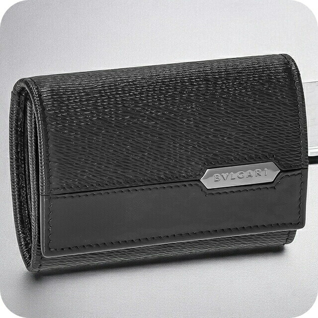 ブルガリ コインケース メンズ BVLGARI レザー 288489 BLK ブラック