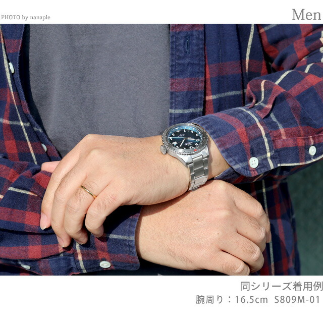 ケンテックス スカイマンGMT 自動巻き 腕時計 ブランド メンズ Kentex