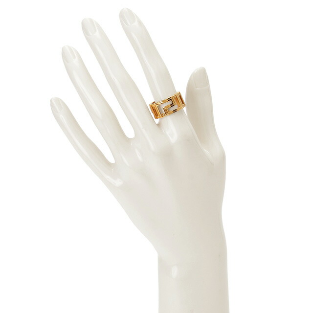 ヴェルサーチ VERSACE DG57594 DJMT 3J000 11号 グレカモチーフ リング
