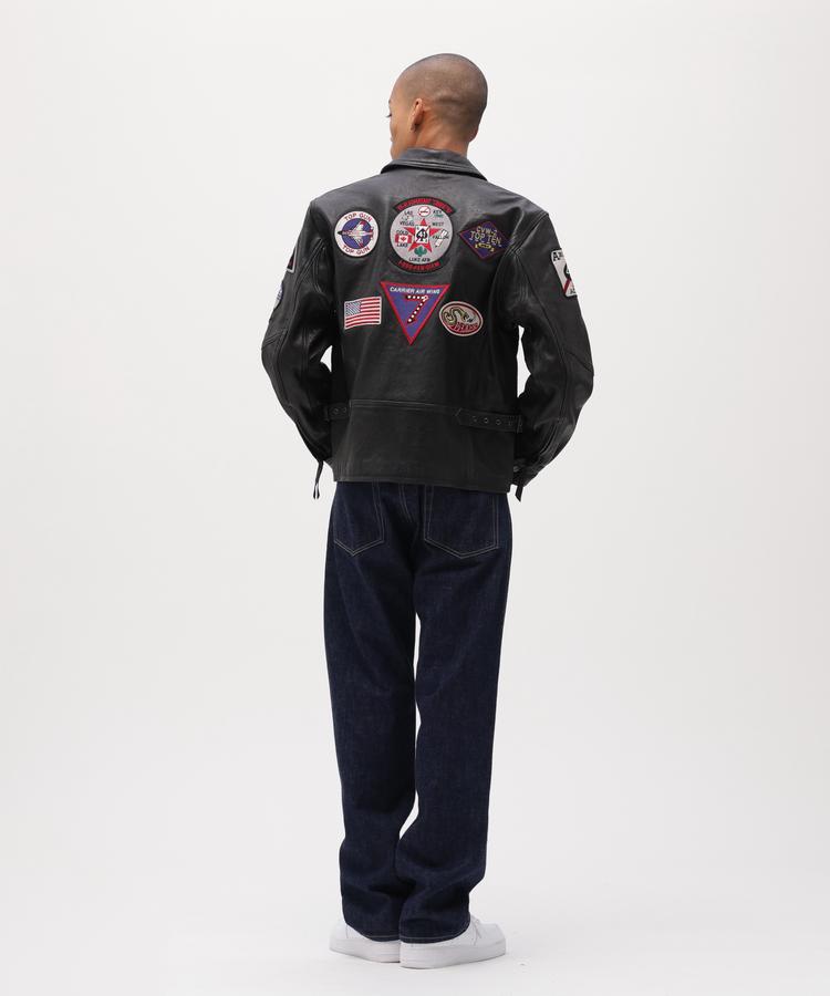 楽天市場】AVIREX 公式通販｜ANJ4 JACKET BLACK ACES/ブラックエイ