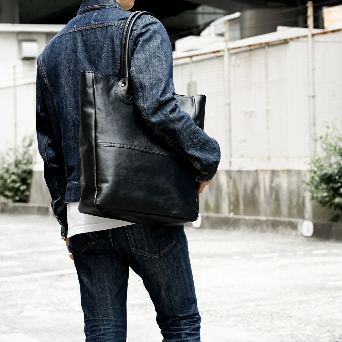 楽天市場】【1年保証】 日本製 ホースハイド トート 茶芯 トートバッグ