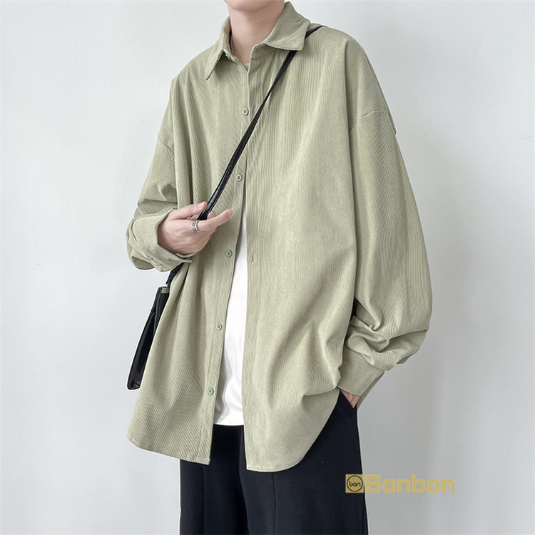楽天市場】長袖シャツ メンズ コーデュロイシャツ カジュアルシャツ